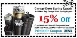Garage Door Spring Repair Dana Point CA